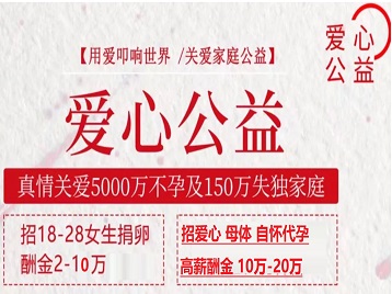 霸州捐卵助孕生子 爱心志愿者招募